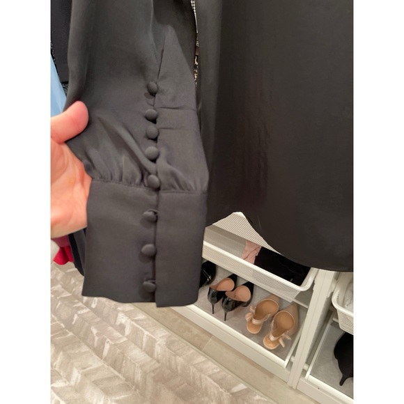 Express Button Cuff Blouse - Picture 2 of 8